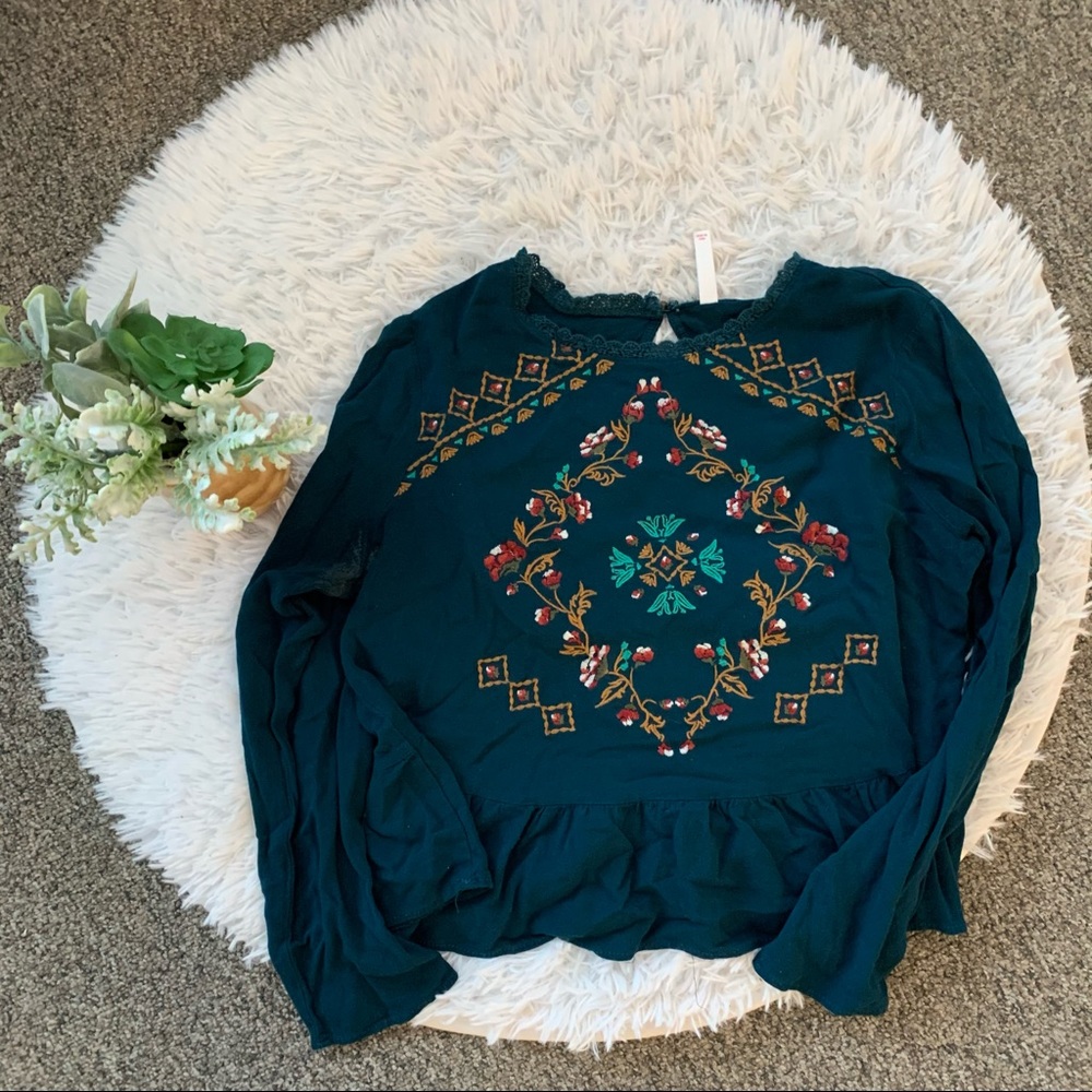 Peplum top